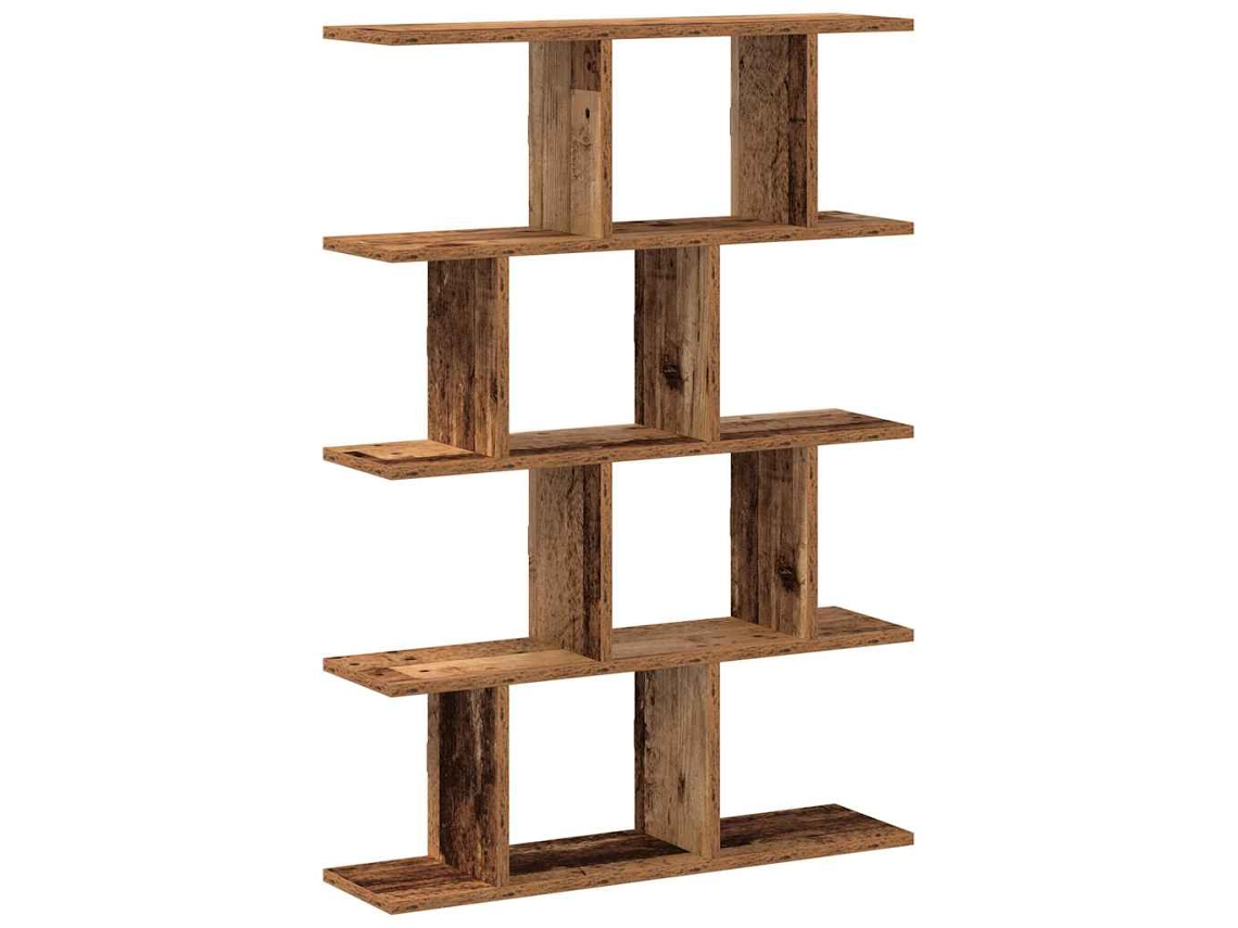 Maison Exclusive - Estante Cubo De Pared 12 Compartimentos Madera Envejecida