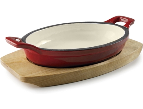 Cazuela LACOR Tarta Ovalada (22,8x12,2x5,6 cm - 1 Und)