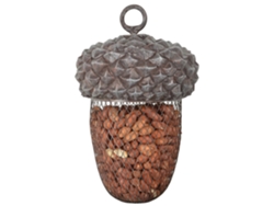 Casota de Pájaros ESSCHERT DESIGN (Marrón - 14,0 x 14,0 x 22,2 cm)