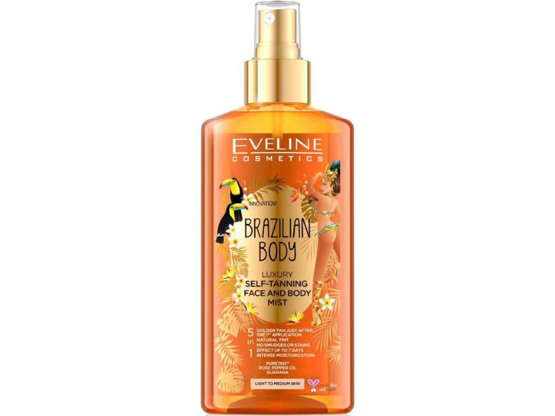 Autobronceador EVELINE COSMETICS BB Luxury Bruma Face + Corpo (150 ml)