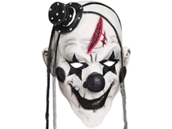 Máscara De Payaso De Látex Aterradora Para Halloween, Carnaval, Fiesta, Accesorios Para Adultos, 29*20 Cm