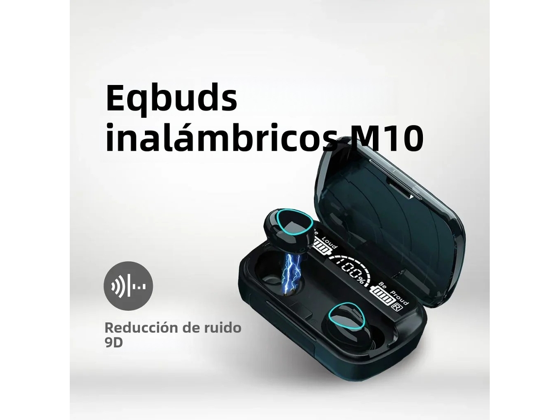 Auriculares Inalámbricos Bluetooth Impermeables, Estilo Deportivo, Con Control De Volumen, Auriculares De Música Verdaderamente Inalámbricos Tws