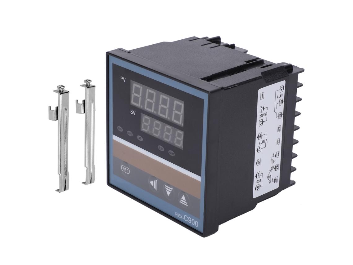 Termostato Controlador De Temperatura Inteligente Berm Rex-c900fk02-vxda 220v