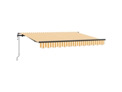 Maison Exclusive - Toldo Retráctil Amarillo 250 X 200 Cm Tela