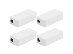 Kit De 4 Conectores Eléctricos De Terminal Rápido En Línea Con Doble Tornillo De 2,5 Mm A 16 Mm.