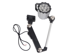 Lámpara De Trabajo Led Plegable E Impermeable Con Brazo Largo Ajustable Para Torno Cnc, 12 W, 24 V.
