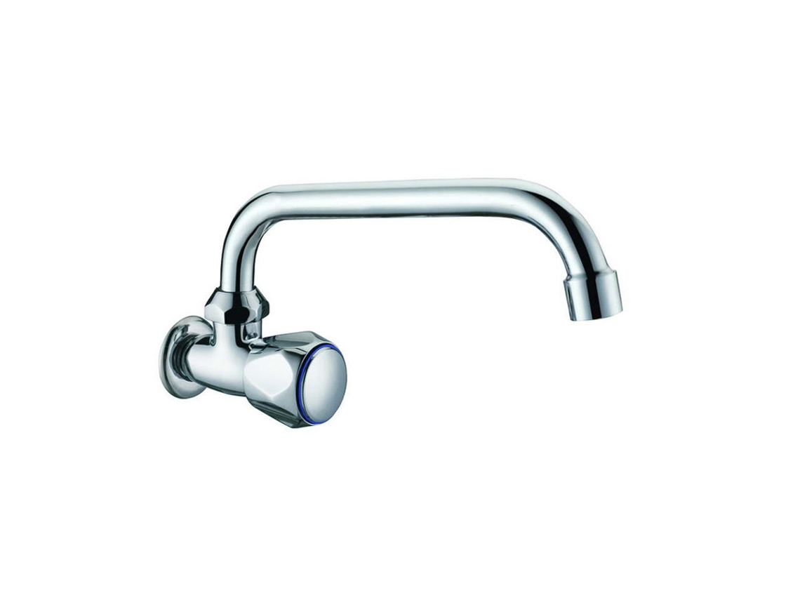 Grifo de Pared Caño Alto 1 Agua Cromado - (H110229C)