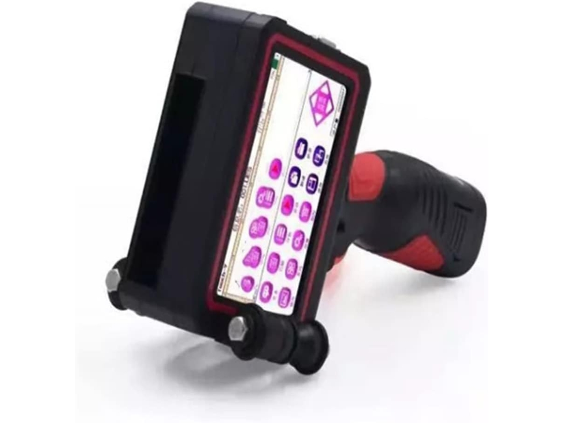 Impresora De Tarjetas De Inyección De Tinta Portátil Con Codificación De Código Qr