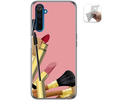 Carcasa Realme 6 Pro TUMUNDOSMARTPHONE Brochas Multicolor