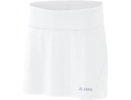 Falda para Mujer JAKO Basic Blanco para Multideportes (M)