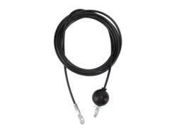 Yncm-cable De Acero Resistente Para Polea De Fitness, Accesorio De Repuesto Para Gimnasio En Casa, Color Negro, 5 M/16,4 Pies