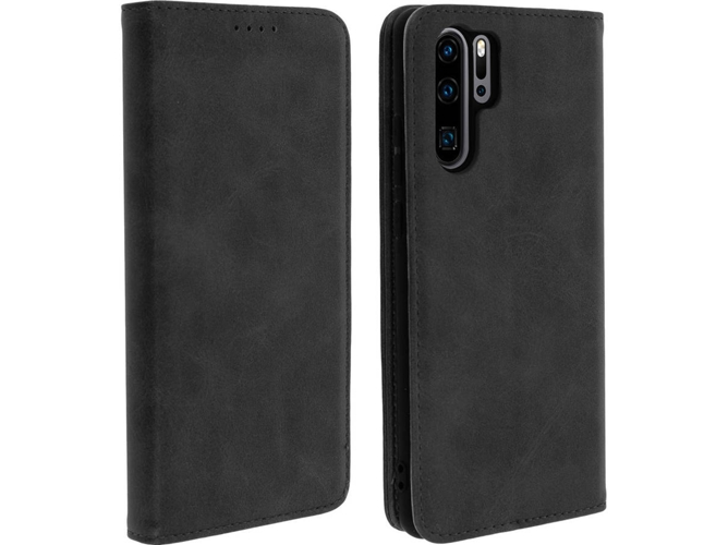 Funda Huawei P30 Pro AVIZAR Wallet Negro