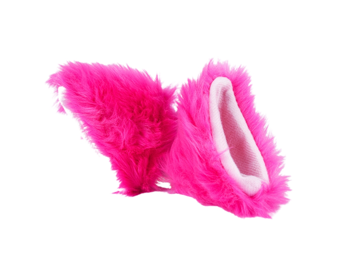 Accesorios de orejas de gatito de peluche para cascos