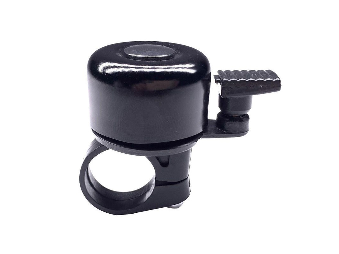 Timbre De Bicicleta De Aleación De Aluminio Para Adultos Y Niños, Apto Para Bicicletas De Montaña/carretera Puw0745 Negro