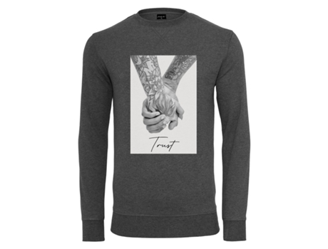 Camiseta de Hombre MISTER TEE Cuello Redondo Trust Marrón (XL)