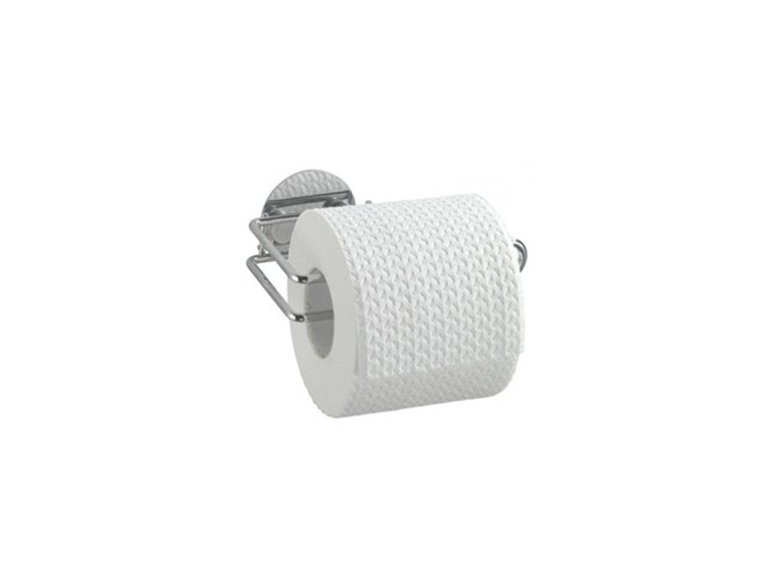 Soporte De Rollo De Papel Higiénico Cromado Sin Clavos Turbo Loc 17838 Wenko