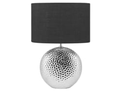 Lámpara de mesa BELIANI Nasva de Cerámica Negro 35x35x51