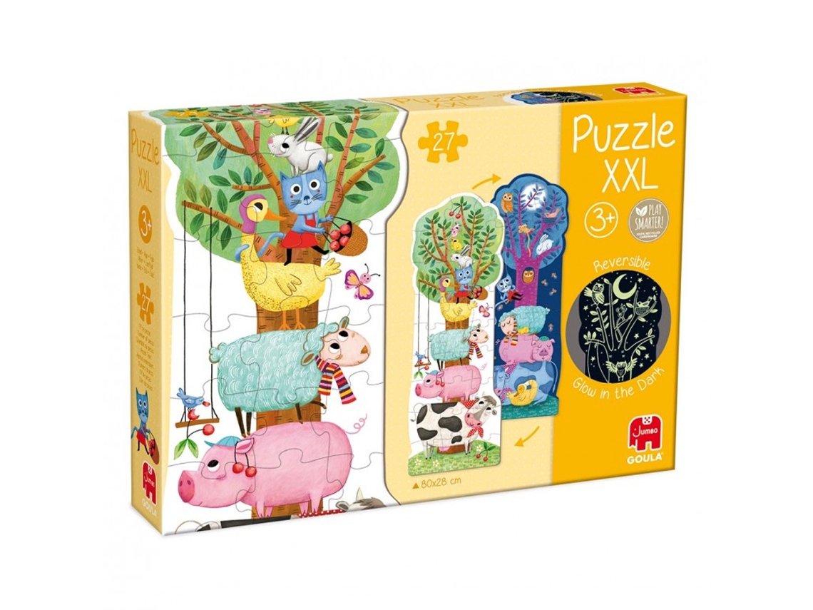 Puzzle GOULA XXL Reversivel (Edad Mínma Recomendada: 3 años)