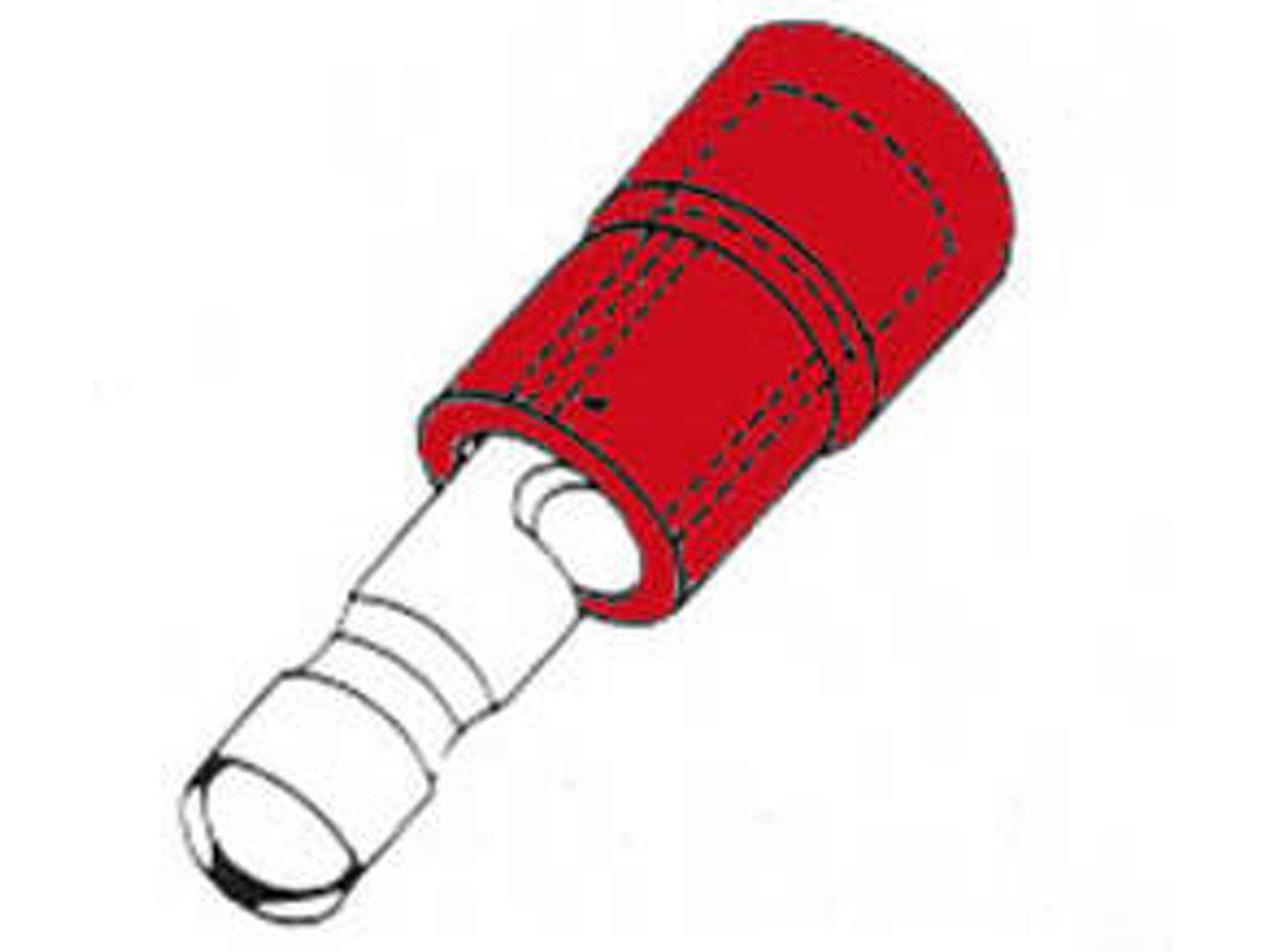 Conector VELLEMAN (Rojo)