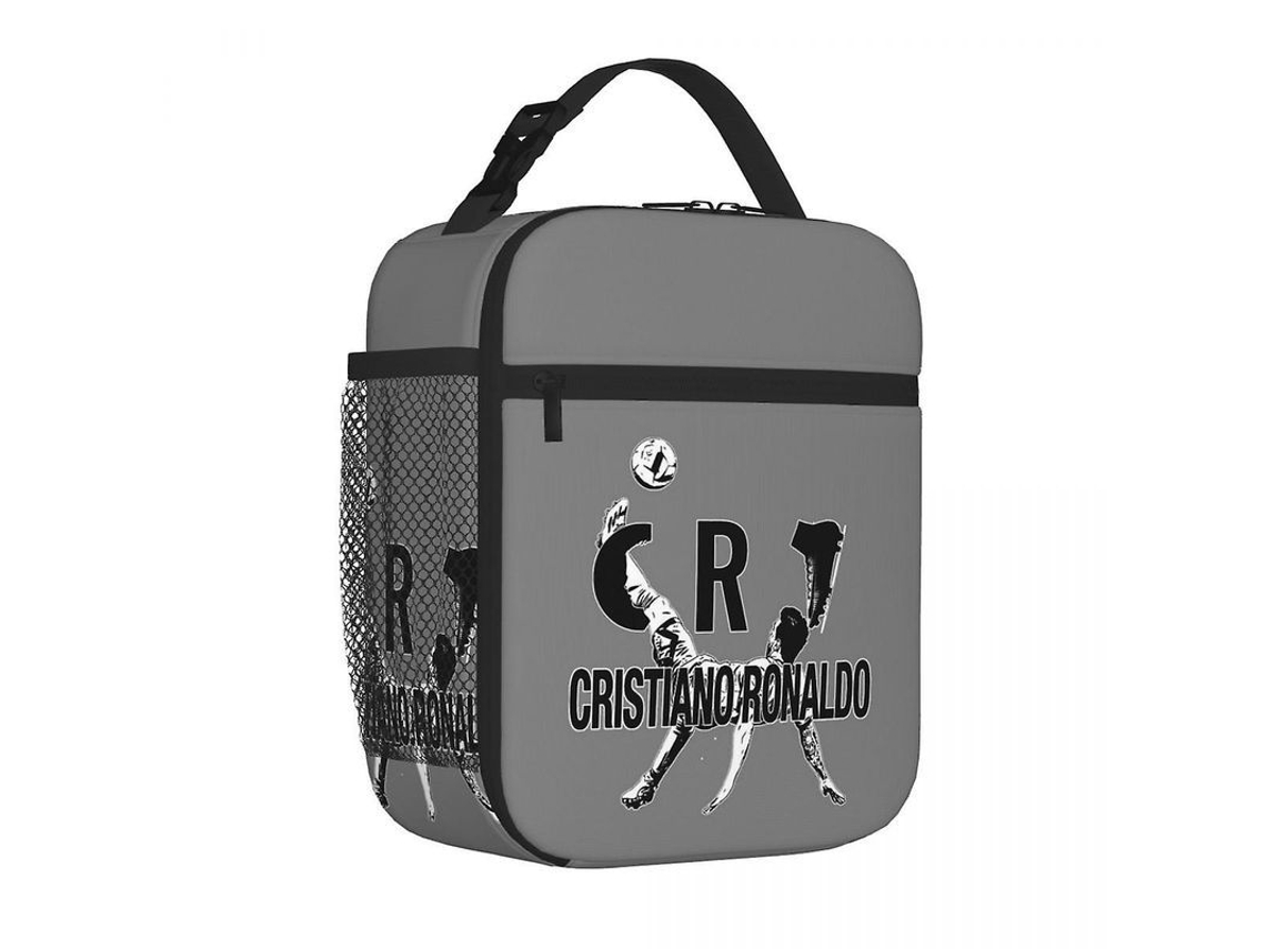 Bolsa Isotérmica Para El Almuerzo Cristiano Ronaldo Cr7 Con Material Oxford Para Mujeres Y Niños, Talla Única 14