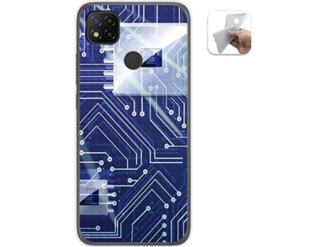 Carcasa Xiaomi Redmi 9C TUMUNDOSMARTPHONE Circuito Multicolor