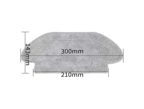 Esfregão de filtro de escova lateral principal para xiaomi robot vacuum mop 2s (xmstjqr2s)
