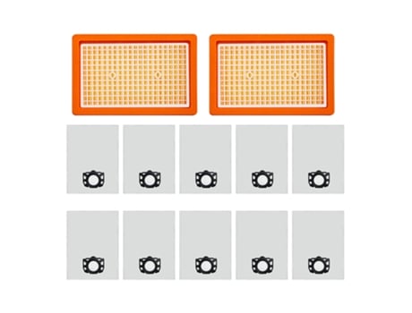 Reemplazo de piezas de bolsas de filtro para Karcher Mv4 Mv5 Mv6 Wd4 Wd5 Wd6 para Karcher Wd4000 a Wd5999 parte 2.863-006