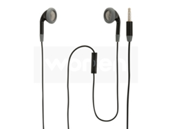 Auriculares con Cable SBS Univ (In Ear - Micrófono - Negro)
