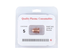 5 Boquillas De Antorcha De Plasma (consumibles 220819) Para Máquina De Corte Max65, Acero Inoxidable, Carbono, Aluminio Y Cobre.