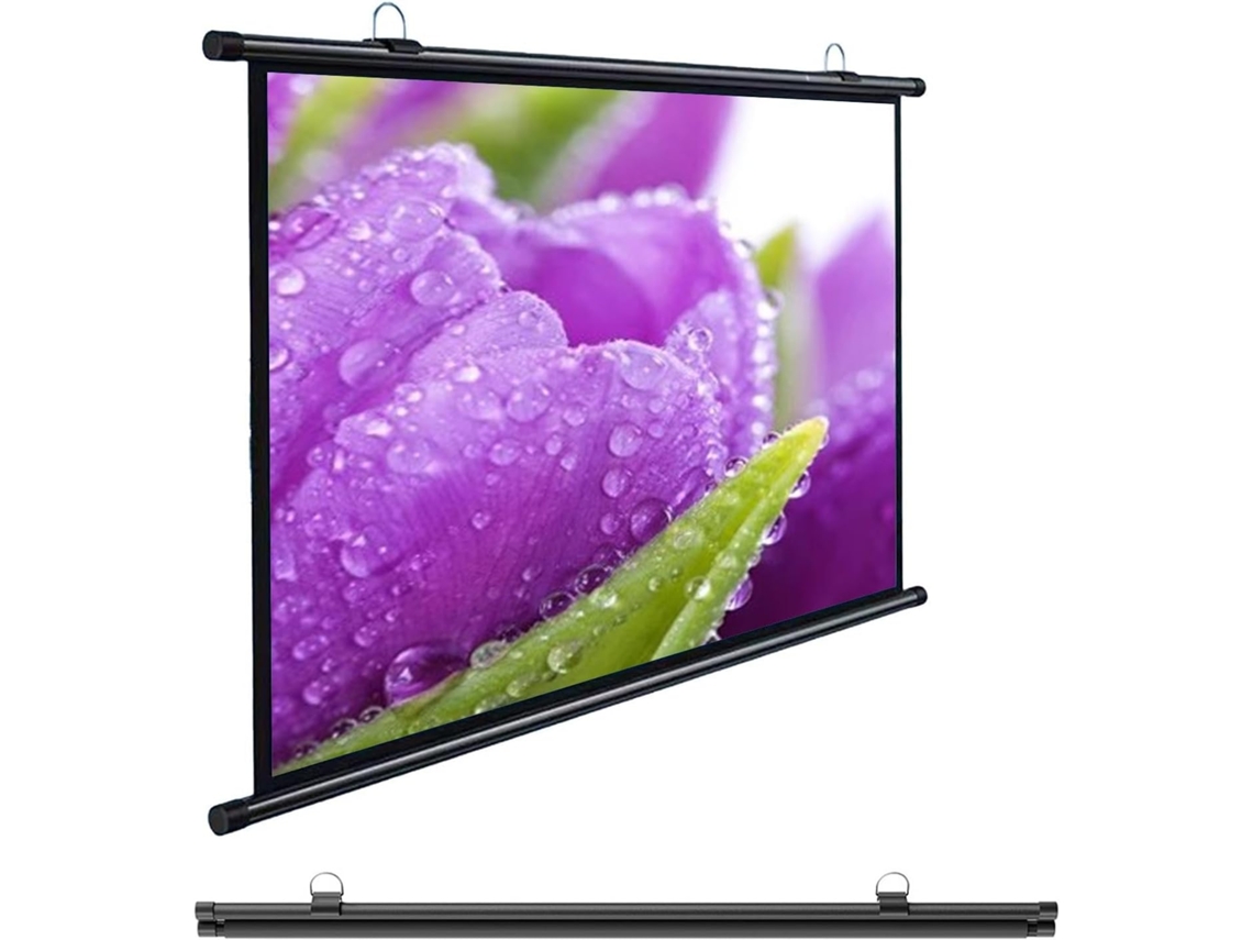 Pantalla De Proyección De 60 Y 72 Pulgadas, Pantalla De Proyección 4k Hd, Formato 16:9/4:3, Portátil, Fácil De