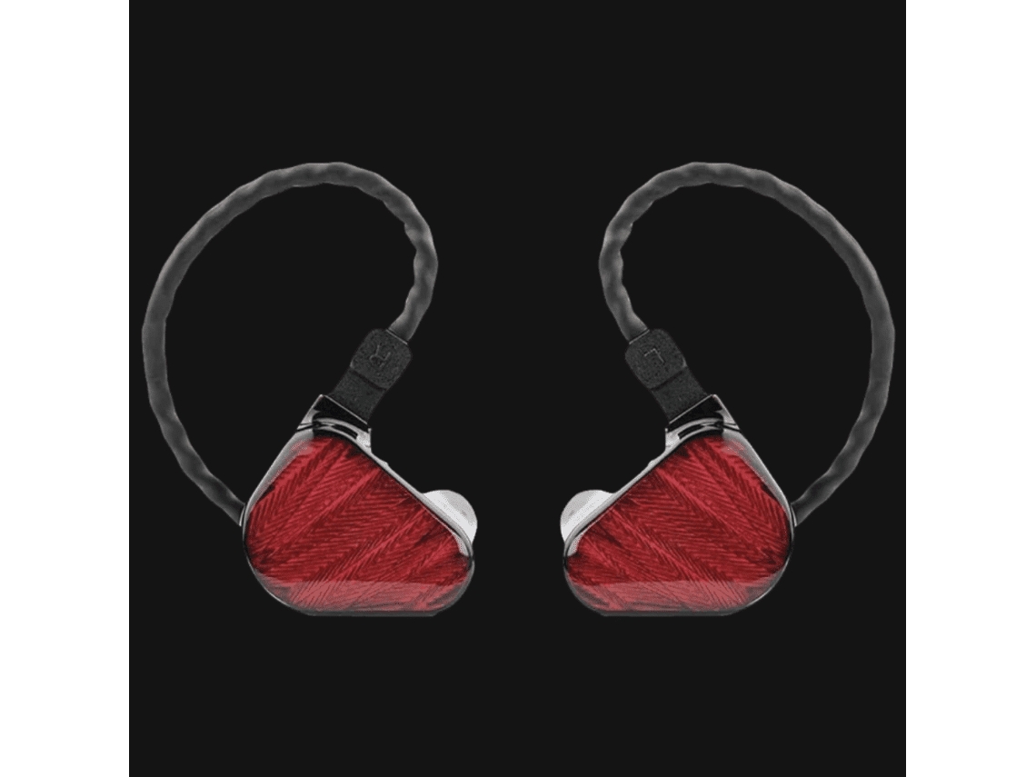 Monitor intraaural Truthear X Crinacle Zero rojo