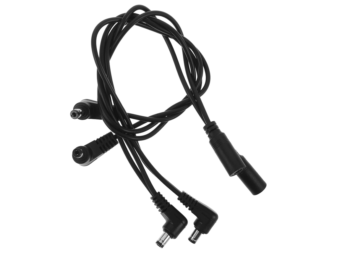Paquete De 2 Cables De Conexión Para Pedalera De Guitarra Eléctrica, Cable De Alimentación De Doble Salida, 50 X 22 Mm