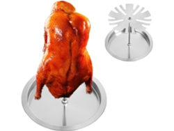 Soporte Para Muslos De Pollo Para Parrilla – Soporte De Acero Inoxidable Para Asar Pollos – Soporte 2 En 1 Para Asar