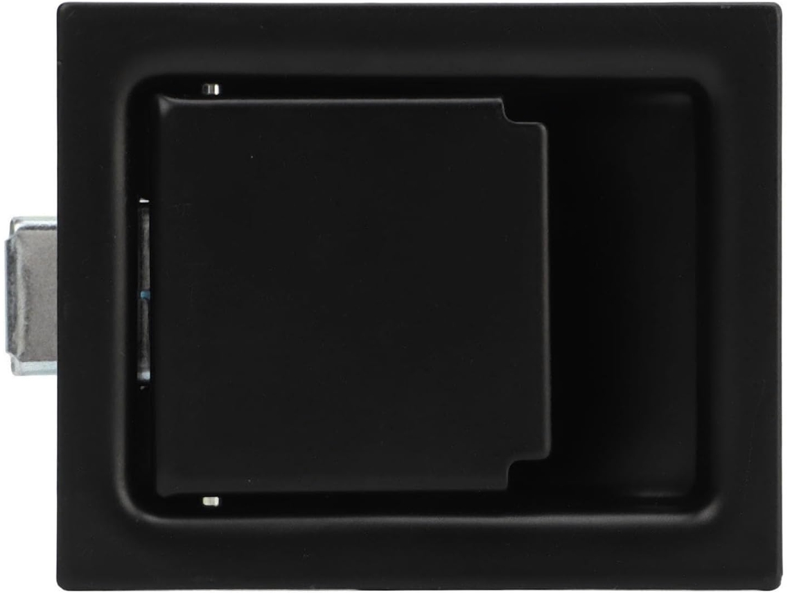 Elegante Y Robusta Manija De Palanca Con Cerradura, Ideal Para Puertas De Difícil Acceso.
