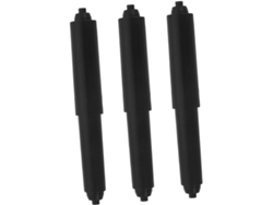 Juego de 3 portarrollos de papel higiénico de repuesto, adaptador de varilla de plástico con resorte, fácil de reemplazar para Slowmoose