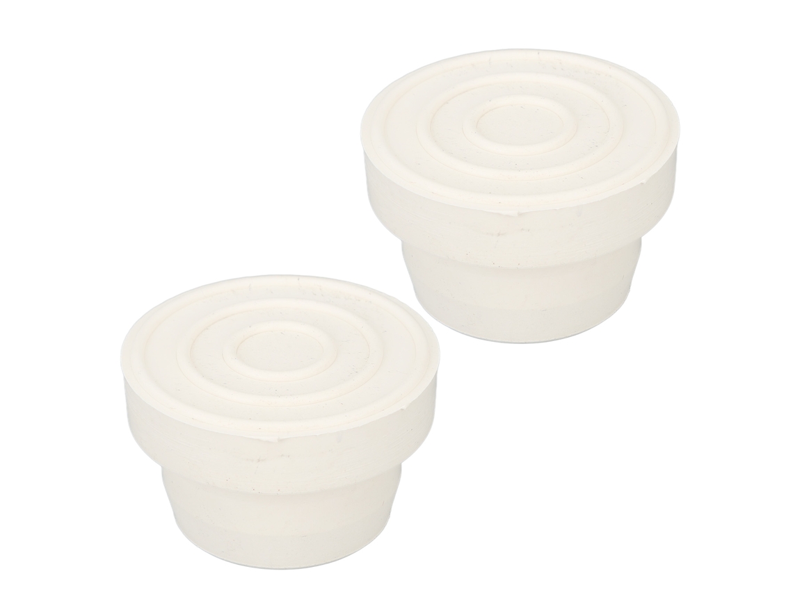 2 tornillos para escalera de piscina con tapones de goma internos, accesorios de 5,7 x 5,7 x 3,7 cm