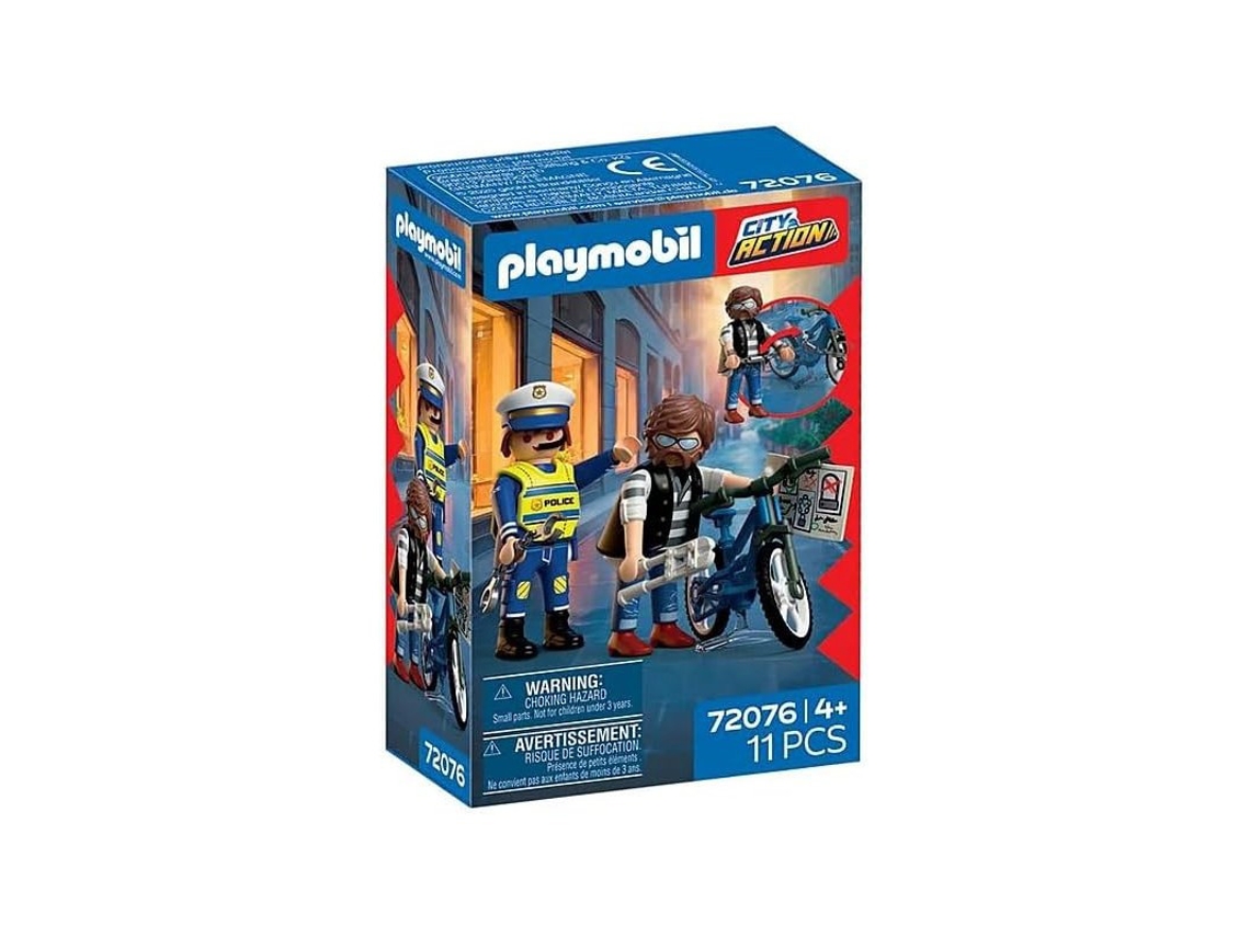 Informe policial detalla robo de bicicleta.