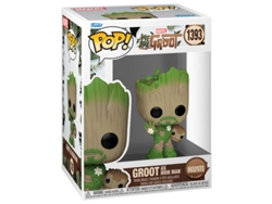 Figura Pop de Marvel We Are Groot - Groot como Iron Man B.active