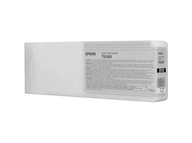 Cartucho de tinta original EPSON, T6369 7 ml , Gris claro, C13T636900