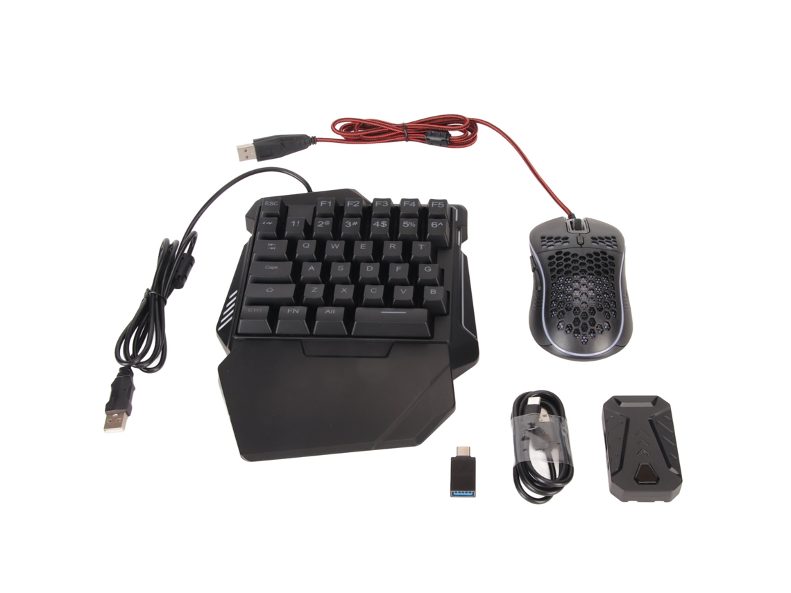 Para Master Pro Keyboard Mouse Converter Combo Wired Keypad Mouse Adapter Set Mobile Game Converter Para Ps5 4 Para