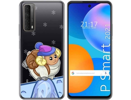 Carcasa Huawei P Smart 2021 TUMUNDOSMARTPHONE Cabra Multicolor