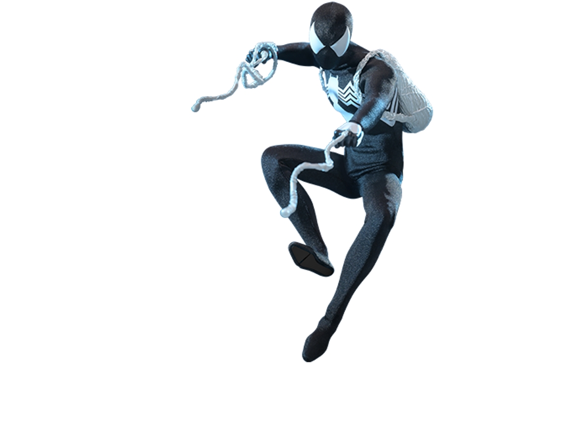 Figura Hot Toys HS04 - Marvel Comics - Spider Man - Spider Man Symbiote Suit