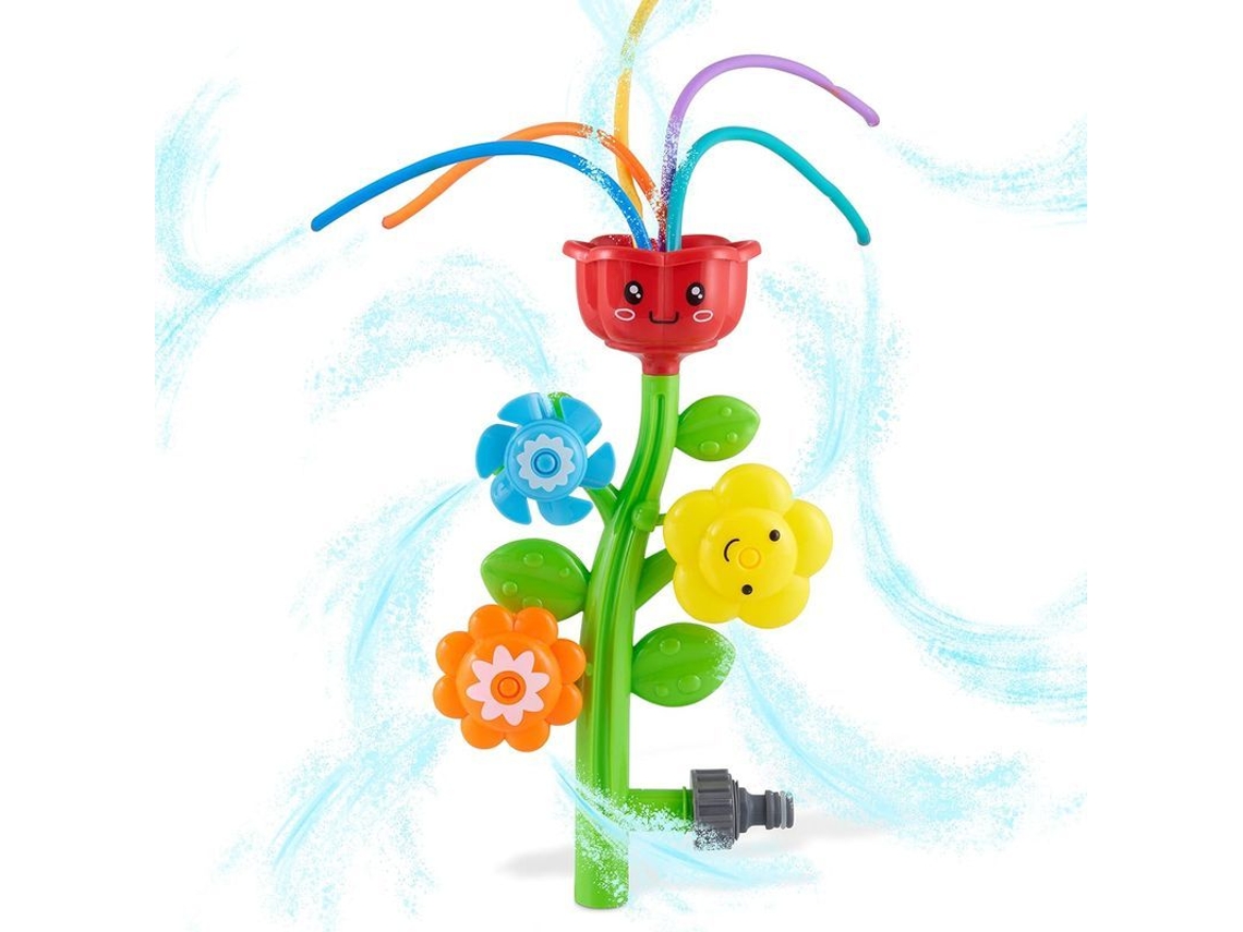 Aspersor Linjou Para Niños, Juguete Acuático Para Jardín Al Aire Libre (flor)