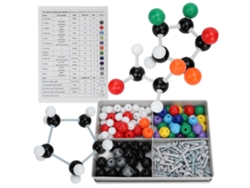 Juego De Modelos Moleculares Orgánicos E Inorgánicos Para Estudiantes Y Profesores (240 Piezas)