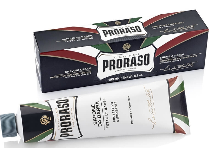 After Shave PRORASO Blue Man Aloe And Vitamin E  Shaving Soap In A Tube   (Shaving Soap in a Tube, 150ml)