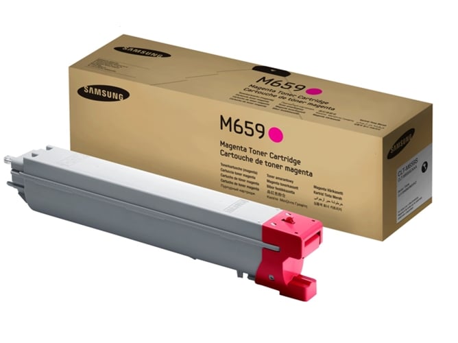 Tóner Magenta Original SAMSUNG CLT-M659S Magenta compatible con CLX-8640/CLX-8650