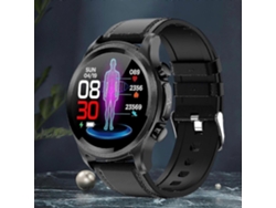 Smartwatch IP68 con monitor de sueño, podómetro, presión arterial no invasiva, para bicicleta eléctrica (contestar/hacer llamadas)