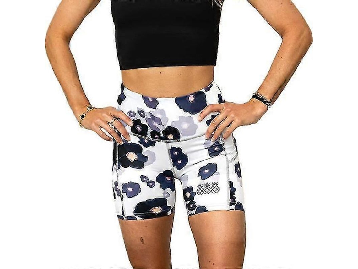 Pantalones Cortos De Yoga Para Mujer 2022 Tres Pinas Leggings Ajustados Elásticos Para Fitness, Running Y Montañismo
