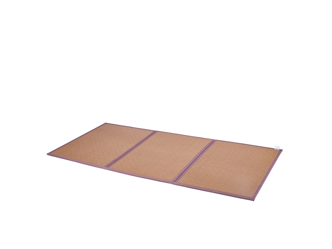 Colchón plegable japonés de tatami de ratán natural Succebuy de 80 x 39 pulgadas