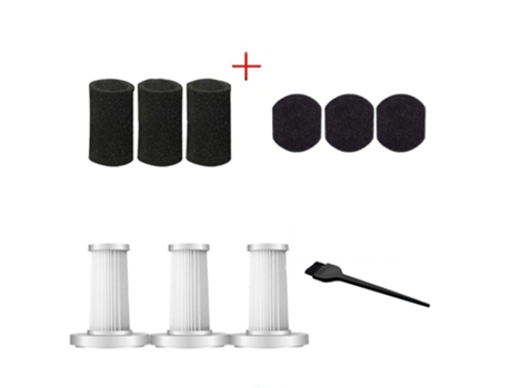 Filtro de aspiradora para Deerma Dx700Dx700S Jp600, accesorios para aspiradoras, juego de filtro de algodón, herramienta de limpieza para barredora...